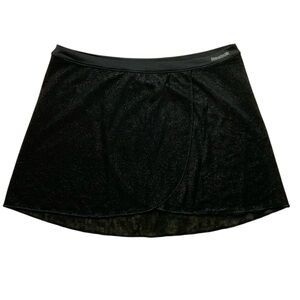 Reebok Black Swim Coverup Skirt